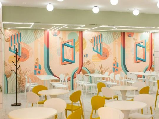 Кафе и зоны отдыха