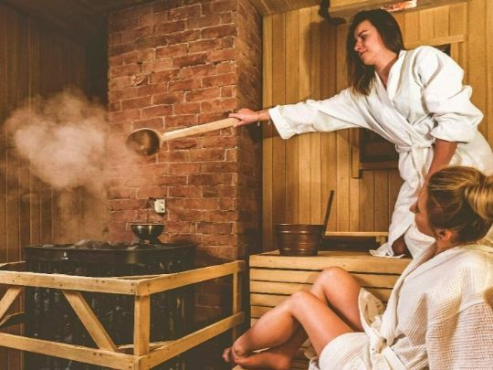 Женская русская баня